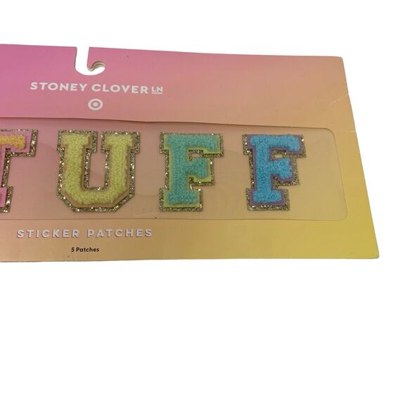 Stoney Clover Lane For Target Multicolor Sticker Patches STUFF Five Patches NEW - Picture 5 of 8